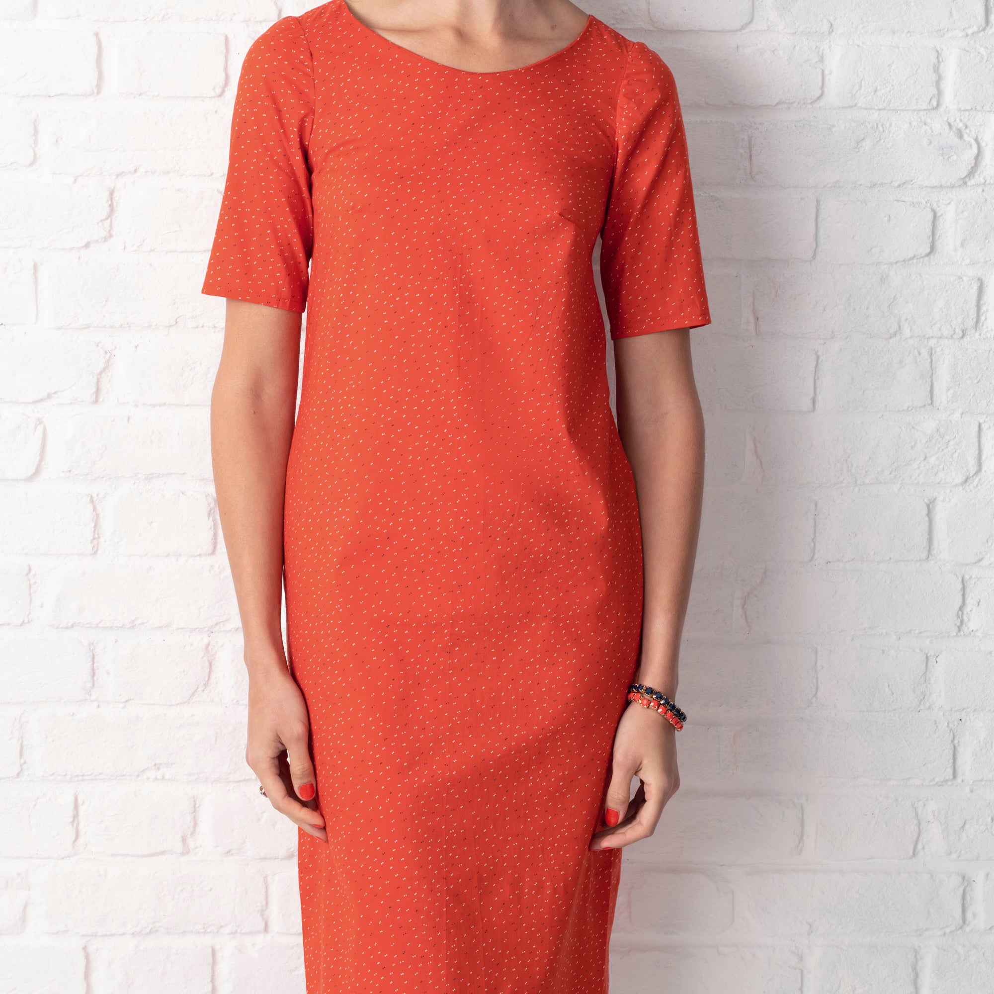 Shift Dress Sewing Pattern PDF