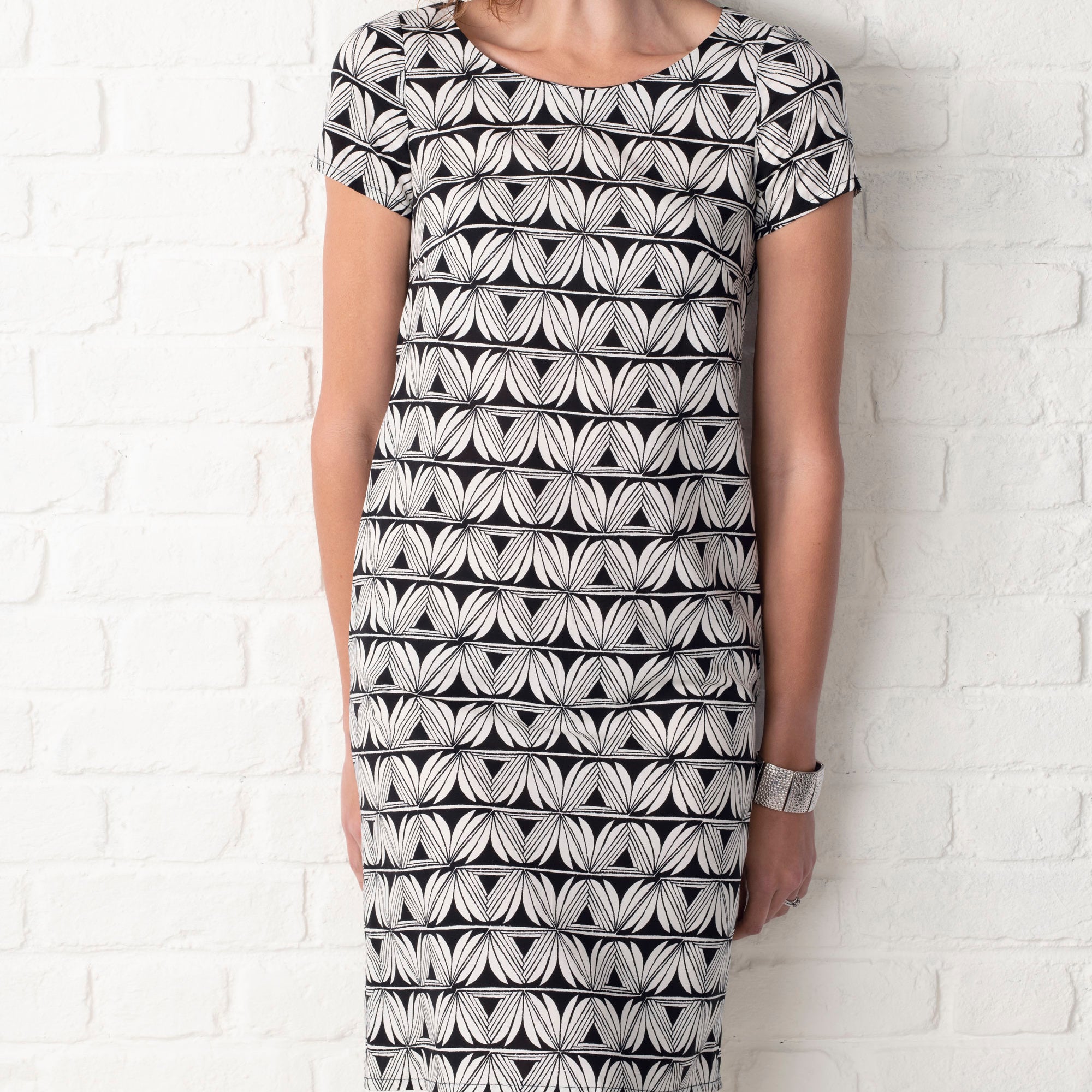 Shift Dress Sewing Pattern PDF