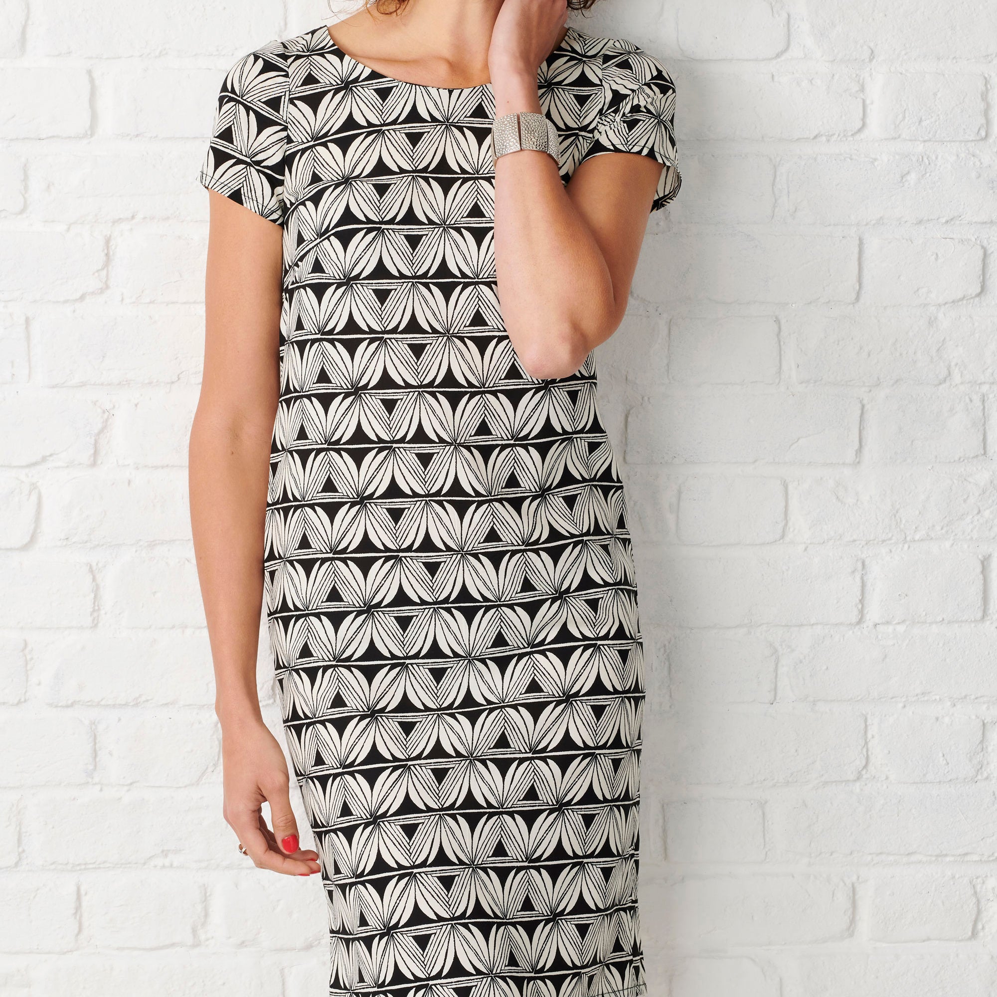 Shift Dress Sewing Pattern PDF