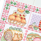 Life Is Sweet Sampler Cross Stitch PDF Pattern
