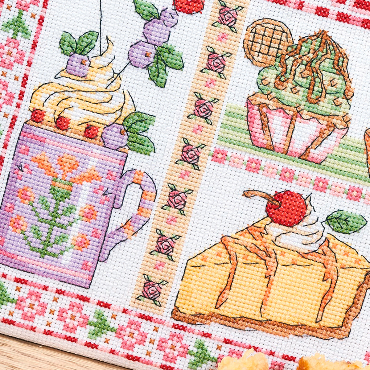 Life Is Sweet Sampler Cross Stitch PDF Pattern
