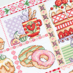 Life Is Sweet Sampler Cross Stitch PDF Pattern