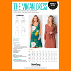 Vivian Dress Sewing Pattern PDF