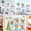 Winter Animals Christmas Cross Stitch By Durene Jones Bundle PDF